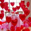 Воздушные и гелиевые шары на день Святого Валентина!